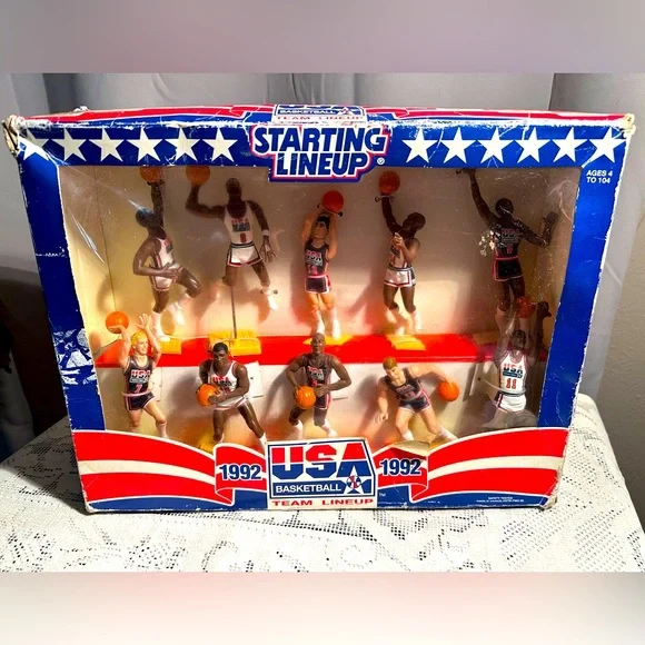 Kenner | Accents | 992 Kenner Usa Dream Team Starting Lineup